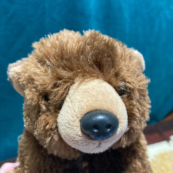 Wild Republic Brown Grizzly Bear Plush Stuffed Animal Cub - Picture 8 of 15